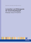Buchcover Lernwelten und Bildungsorte der Gemeindepädagogik