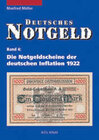 Buchcover Deutsches Notgeld / Die Notgeldscheine der deutschen Inflation 1922