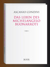 Buchcover Das Leben des Michelangelo Buonarroti