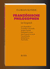 Buchcover Französische Philosophen im Gespräch