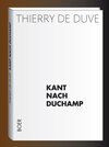Buchcover Kant nach Duchamp