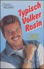 Buchcover Typisch Volker Rosin