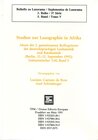 Buchcover Akten des 2. gemeinsamen Kolloquiums der deutschsprachigen Lusitanistik... / Studien zur Lusographie in Afrika