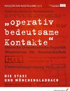 Buchcover "operativ bedeutsame Kontakte"