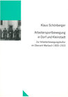 Buchcover Arbeitersportbewegung in Dorf und Kleinstadt