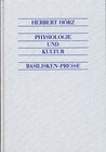 Buchcover Physiologie und Kultur in der zweiten Hälfte des 19. Jahrhunderts