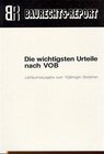 Buchcover Die wichtigsten Urteile nach VOB