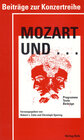 Buchcover Mozart und... Beiträge zur Konzertreihe