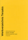 Buchcover Dimitri Terzakis. Werkverzeichnis 2001