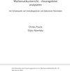 Buchcover Mathematikunterricht - theoriegeleitet analysieren
