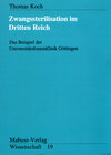 Buchcover Zwangssterilisation im Dritten Reich