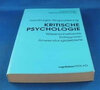 Buchcover Hamburger Ringvorlesung Kritische Psychologie