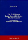 Buchcover Die Preisbildung in der industrialisierten Marktwirtschaft