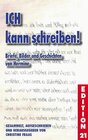 Buchcover ICH kann schreiben