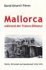 Buchcover Mallorca während der Franco-Diktatur