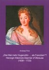 Buchcover "Drei Mal mehr Hugenottin ... als Französin"?