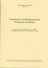 Buchcover Europäische Verständigung durch dialogische Erziehung