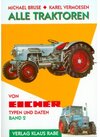 Buchcover Alle Traktoren von Eicher. Typen und Daten / Alle Traktoren von Eicher 2 Typen und Daten