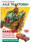 Buchcover Alle Traktoren von Hanomag