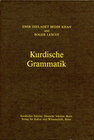 Buchcover Kurdische Grammatik /Kurmançi-Dialekt