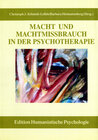 Buchcover Macht und Machtmissbrauch in der Psychotherapie