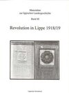 Buchcover Revolution in Lippe 1918/19