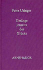 Buchcover Gesänge jenseits des Glücks