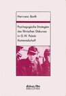 Buchcover Psychagogische Strategien des filmischen Diskurses in G. W. Pabsts "Kameradschaft" (Deutschland, 1931)