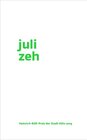 Buchcover Juli Zeh