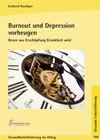 Buchcover Burnout und Depression vorbeugen