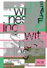 Buchcover European Media Art Festival / Witnessing Wittnessing