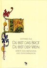 Buchcover Du bist das Brot - Du bist der Wein