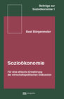 Buchcover Sozioökonomie