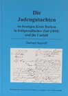 Buchcover Die Judengutachten im heutigen Kreis Borken in frühpreußischer Zeit (1818) und ihr Umfeld