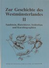 Buchcover Zur Geschichte des Westmünsterlandes II