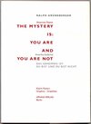Buchcover The Mystery is: You are and you are not /Das Geheimnis ist: Du bist und Du bist nicht