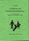Buchcover Erziehung und Persönlichkeitsentfaltung - aus der Sicht der Ökonomie der menschlichen Kräfte