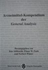 Buchcover Arzneimittelkompendium der General Analysis