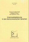 Buchcover Grammatikalisierung in den iberoromanischen Sprachen