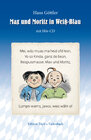 Buchcover Max und Moritz in Weiß-Blau