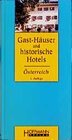 Buchcover Gast-Häuser und historische Hotels Österreich