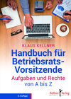 Buchcover Handbuch für Betriebsratsvorsitzende