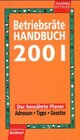 Buchcover Betriebsräte-Handbuch 2001