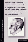 Buchcover Religionswissenschaft im historischen Kontext