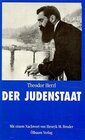 Buchcover Der Judenstaat