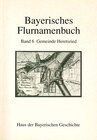 Buchcover Bayerisches Flurnamenbuch / Gemeinde Heretsried