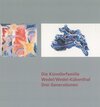 Buchcover Die Künstlerfamiliie Wedel/Wedel-Kükenthal Drei Generationen