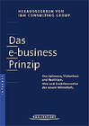 Buchcover Das e-business Prinzip
