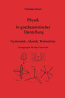 Buchcover Physik in goetheanistischer Darstellung