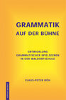 Buchcover GrammatiK auf der Bühne